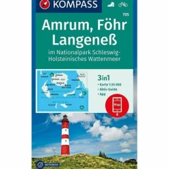Clearance KOKA 705 AMRUM, FÖHR, LANGENEß - Wanderkarte Wanderkarten Und Winterkarten|Wanderkarten Und Winterkarten
