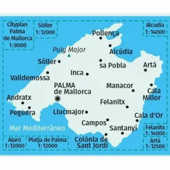 Wanderkarten Und Winterkarten|Wanderkarten Und Winterkarten^KOKA 230 MALLORCA - Wanderkarte