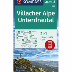 Wanderkarten Und Winterkarten|Wanderkarten Und Winterkarten^KOKA 64 VILLACHER ALPE, UNTERDRAUTAL - Wanderkarte