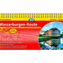 KOMPAKT-SPIRALO BVA WASSERBURGENROUTE - Fahrradkarte Fahrradkarten|Fahrradkarten
