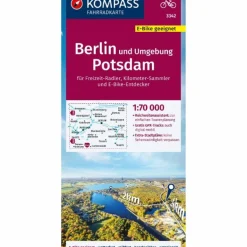 Fahrradkarten|Fahrradkarten^KOMPASS FAHRRADKARTE BERLIN UND UMGEBUNG, POTSDAM