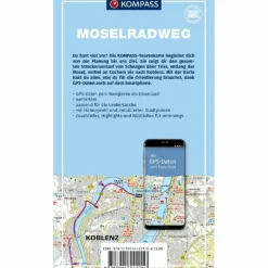 Fahrradkarten|Fahrradkarten^KOMPASS FAHRRAD-TOURENKARTE MOSELRADWEG 1:50.000