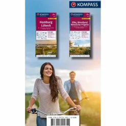 Discount KOMPASS FAHRRAD-TOURENKARTE FAHRRAD-TOURENKARTE - ELBERADWEG Fahrradkarten|Fahrradkarten