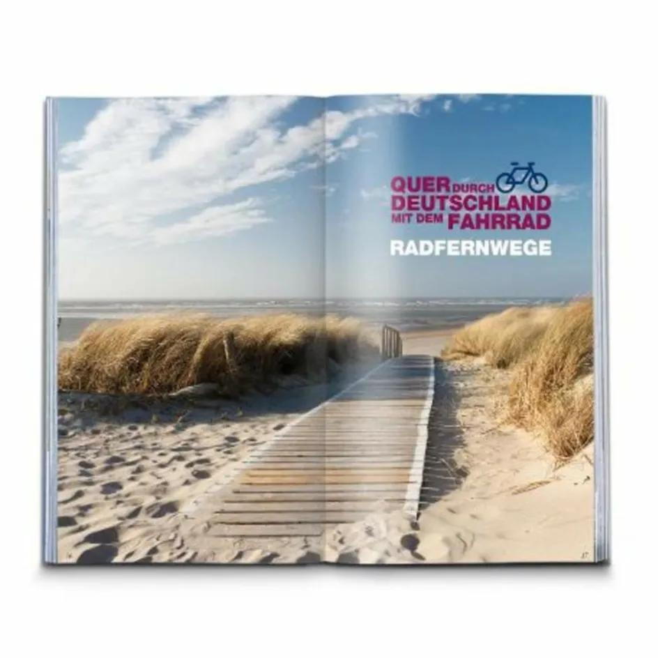 Radwanderführer Und Mountainbikeführer^KOMPASS RADFERNWEGE QUER DURCH DEUTSCHLAND - Radwanderführer