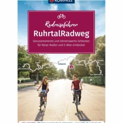 Radwanderführer Und Mountainbikeführer^KOMPASS RADREISEFÜHRER RUHRTALRADWEG - Radwanderführer