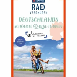 Clearance KOMPASS RADVERGNÜGEN DEUTSCHLANDS SCHÖNSTE E-BIKE-TOUREN - Radwanderführer Radwanderführer Und Mountainbikeführer