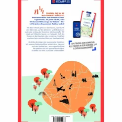 Radwanderführer Und Mountainbikeführer^KOMPASS RADVERGNÜGEN IN UND UM FRANKFURT