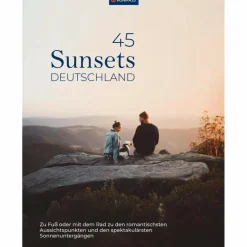 Wanderführer^KOMPASS SUNSETS DEUTSCHLAND, 45 TOUREN UND PLÄTZE - Wanderführer