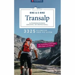 Hot KOMPASS TRANSALP BIKE & E-BIKE - ALPENÜBERQUERUNGEN - Radwanderführer Radwanderführer Und Mountainbikeführer