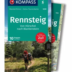 Wanderführer^KOMPASS WANDERFÜHRER 5259 RENNSTEIG, 10 ETAPPEN