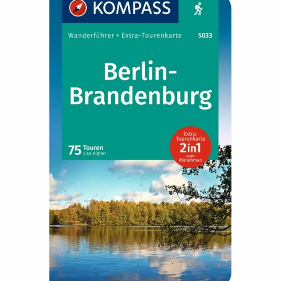 KOMPASS WANDERFÜHRER BERLIN-BRANDENBURG, 75 TOUREN Wanderführer