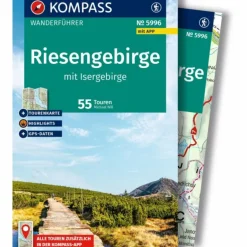 Wanderführer^KOMPASS WANDERFÜHRER RIESENGEBIRGE MIT ISERGEBIRGE 55 TOUREN