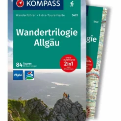 Outlet KOMPASS WANDERFÜHRER WANDERTRILOGIE ALLGÄU, 84 TOUREN Wanderführer
