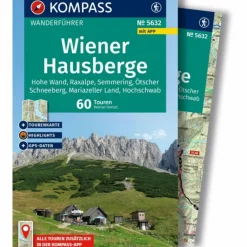 Wanderführer^KOMPASS WANDERFÜHRER WIENER HAUSBERGE, 60 TOUREN