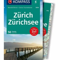 Discount KOMPASS WANDERFÜHRER ZÜRICH, ZÜRICHSEE - Wanderführer Wanderführer