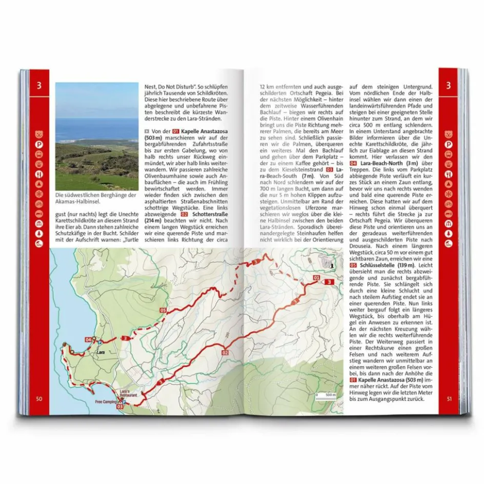 Wanderführer^KOMPASS WANDERFÜHRER ZYPERN, 55 TOUREN MIT EXTRA-TOURENKARTE
