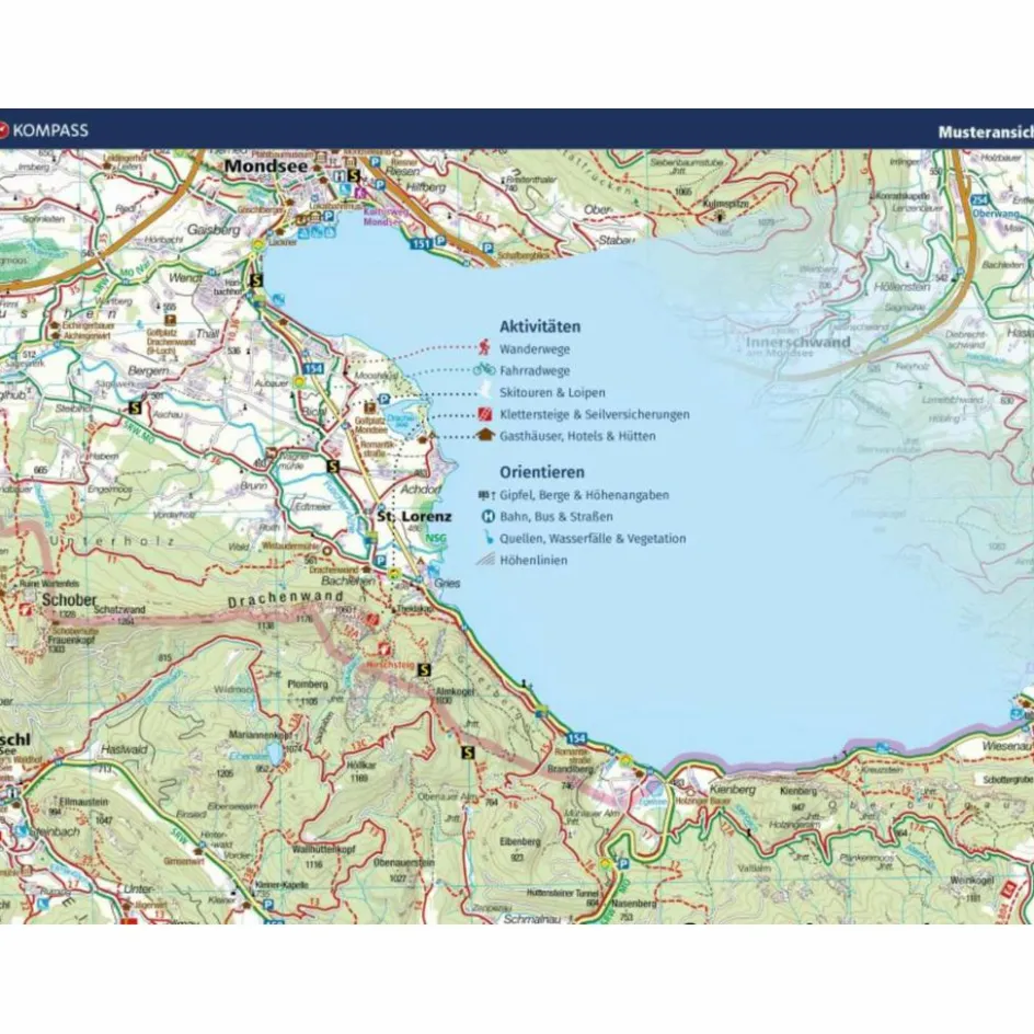 Wanderkarten Und Winterkarten|Wanderkarten Und Winterkarten^KOMPASS WANDERKARTE 113 DAVOS, AROSA, PRÄTTIGAU, KLOSTERS