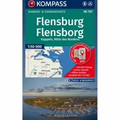 Hot KOMPASS WANDERKARTE 707 FLENSBURG Wanderkarten Und Winterkarten|Wanderkarten Und Winterkarten