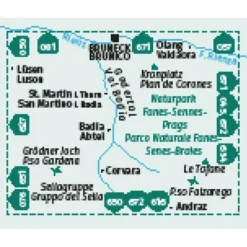 Discount KOMPASS WANDERKARTE 51 GADERTAL / VAL BADIA 1:25.000 Wanderkarten Und Winterkarten|Wanderkarten Und Winterkarten