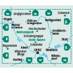 Wanderkarten Und Winterkarten|Wanderkarten Und Winterkarten^KOMPASS WANDERKARTE 48 LIENZ, SCHOBERGRUPPE, NP HOHE TAUERN