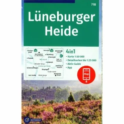 Best KOMPASS WANDERKARTE 718 LÜNEBURGER HEIDE 1:50.000 Wanderkarten Und Winterkarten|Wanderkarten Und Winterkarten