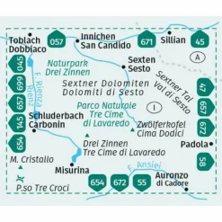 New KOMPASS WANDERKARTE 047 NATURPARK DREI ZINNEN Wanderkarten Und Winterkarten|Wanderkarten Und Winterkarten