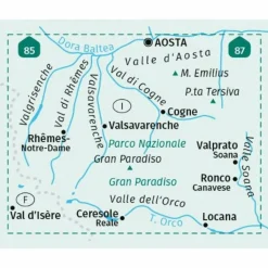 Wanderkarten Und Winterkarten|Wanderkarten Und Winterkarten^KOMPASS WANDERKARTE 86 PARCO NAZIONALE GRAN PARADISO