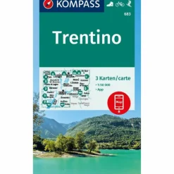 Online KOMPASS WANDERKARTEN-SET 683 TRENTINO (3 KARTEN) 1:50.000 Wanderkarten Und Winterkarten|Wanderkarten Und Winterkarten