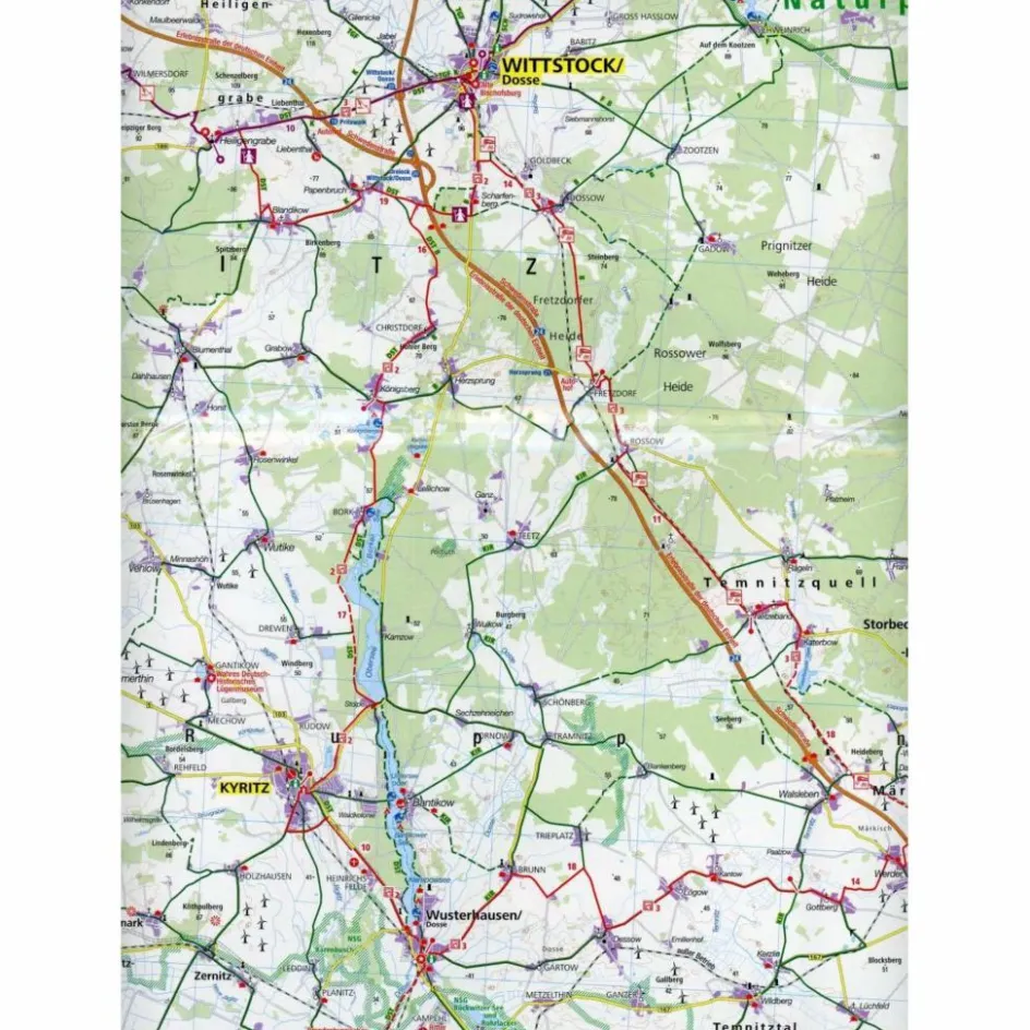 Fahrradkarten|Fahrradkarten^KORA 3705 SACHSEN-ANHALT NORD - Fahrradkarte