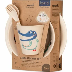 Discount PLATE + BOWL + CUP + CUTLERY SET VERY VERY AT HOME SET OF 4 - Campinggeschirr Campingtöpfe Und Campinggeschirr