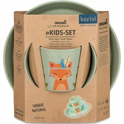 KOZIOL Campingtöpfe Und Campinggeschirr^SMALL PLATE + BOWL + CUP CONNECT HARRY SET OF 3 - Geschirrset