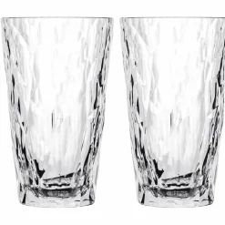 SUPERGLAS LONGDRINK GLAS 300ML CLUB NO. 6 SET OF 2 - Campinggeschirr Campingtöpfe Und Campinggeschirr