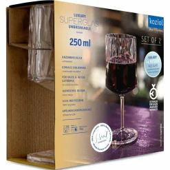KOZIOL Campingtöpfe Und Campinggeschirr^SUPERGLAS TRINKGLAS 250ML CLUB NO. 21 SET OF 2 - Campinggeschirr