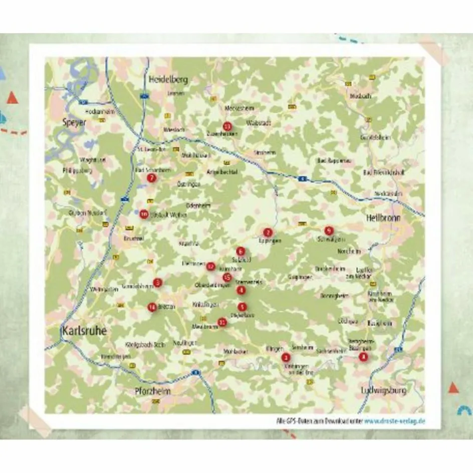 Radwanderführer Und Mountainbikeführer^KRAICHGAU. RADELN FÜR DIE SEELE - Radwanderführer