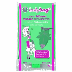 Ladybag Hygiene Und Körperpflege^TASCHEN WC FÜR FRAUEN - Campingtoilette