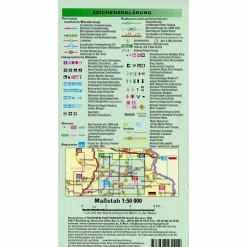 Wanderkarten Und Winterkarten|Wanderkarten Und Winterkarten^LAUSITZER SEENLAND 1:50000 - Wanderkarte