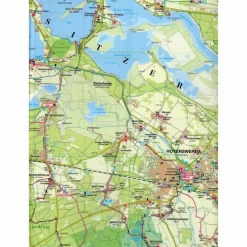 Wanderkarten Und Winterkarten|Wanderkarten Und Winterkarten^LAUSITZER SEENLAND 1:50000 - Wanderkarte