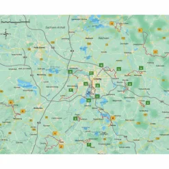 Sale LEIPZIG UND UMGEBUNG - Wanderführer Wanderführer