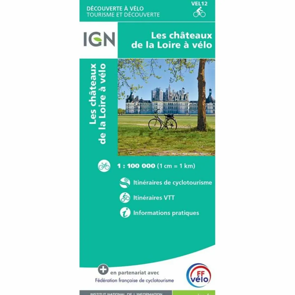 Fahrradkarten|Fahrradkarten^LES CHATEAUX DE LA LOIRE À VÉLO - DIE SCHLÖSSER DER LOIRE - Fahrradkarte