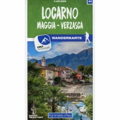 LOCARNO / MAGGIA - VERZASCA 44 WANDERKARTE 1:40 000 - Wanderkarte Wanderkarten Und Winterkarten|Wanderkarten Und Winterkarten