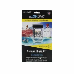 Loksak Smartphone-Zubehör Und Elektronik-Zubehör|Wasserdicht Verpackt^A MEDIUM PHONE 4X7 (10.8X18.1 CM)2 STÜCK. SMARTPHONE M - Handytasche