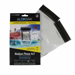 Loksak Smartphone-Zubehör Und Elektronik-Zubehör|Wasserdicht Verpackt^A MEDIUM PHONE 4X7 (10.8X18.1 CM)2 STÜCK. SMARTPHONE M - Handytasche