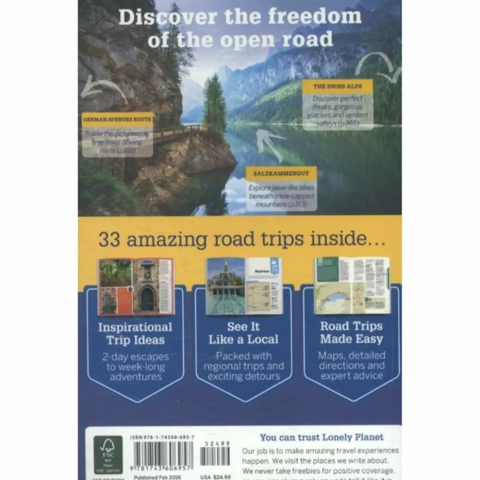 LP ENGL. GERMANY, AUSTRIA & SWITZERLAND - Reiseführer Reiseführer Mitteleuropa