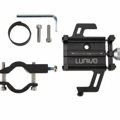 Lunivo Smartphone-Zubehör Und Elektronik-Zubehör|Fahrradklingeln Und Smartphone-Halterungen^HANDY HALTERUNG ALUMINIUM - Smartphone-Halterung