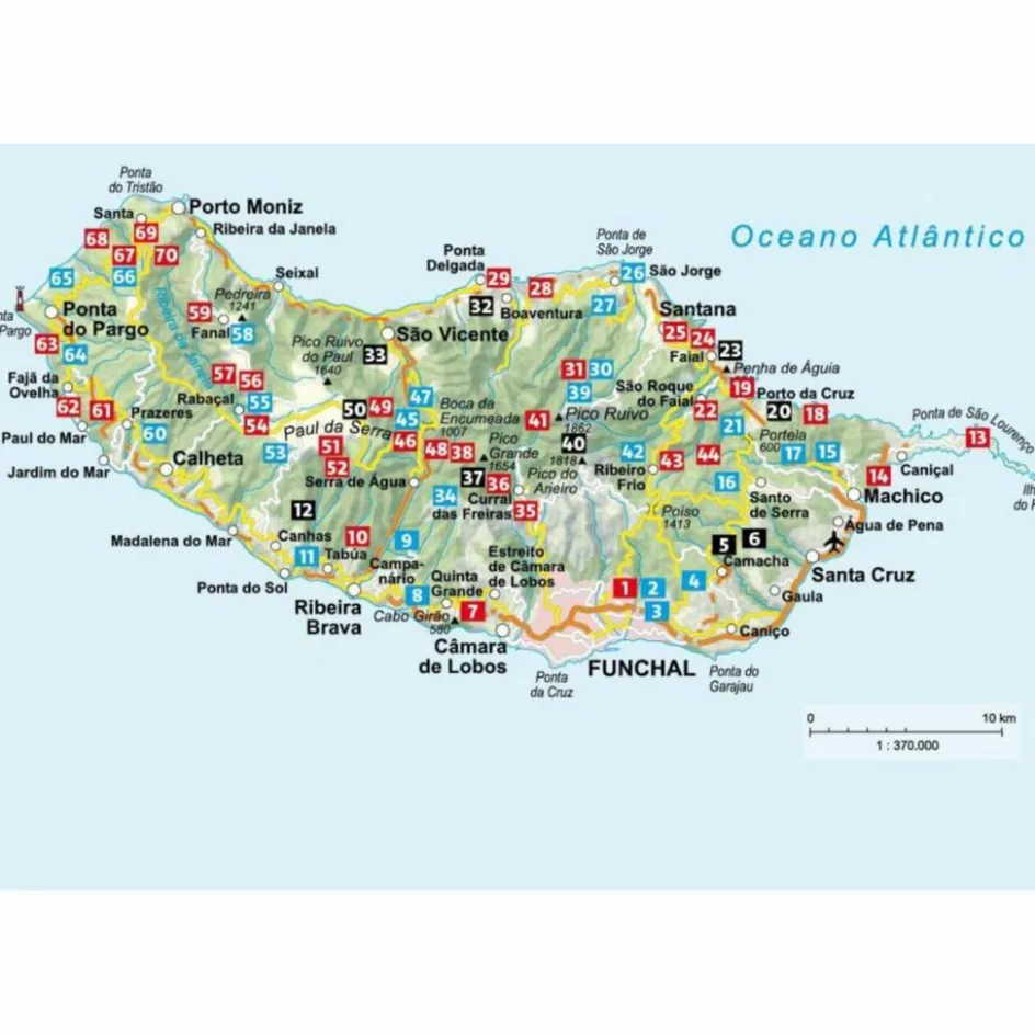 Hot MADEIRA, ROTHER WANDERFÜHRER Wanderführer