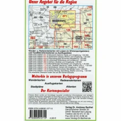 Hot MAGDEBURG UND UMGEBUNG 1 : 50 000. RADWA - Wanderkarte Fahrradkarten|Wanderkarten Und Winterkarten