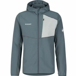 Herren Mammut Pullover Und Fleecepullover|Outdoorjacken^MADRIS LIGHT ML HOODED JACKET Herren - Fleecejacke