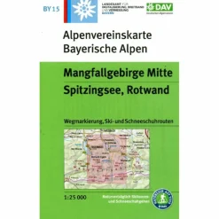 Clearance MANGFALLGEBIRGE MITTE, SPITZINGSEE, ROTWAND Wanderkarten Und Winterkarten|Wanderkarten Und Winterkarten