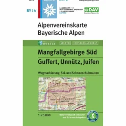 MANGFALLGEBIRGE SÜD - GUFFERT, UNNÜTZ, JUIFEN Wanderkarten Und Winterkarten|Wanderkarten Und Winterkarten
