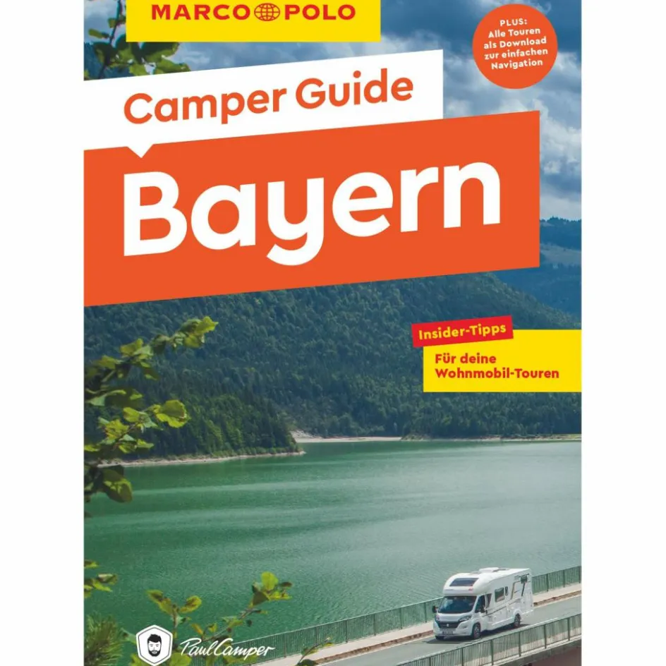New MARCO POLO CAMPER GUIDE BAYERN - Reiseführer Wohnmobilreiseführer